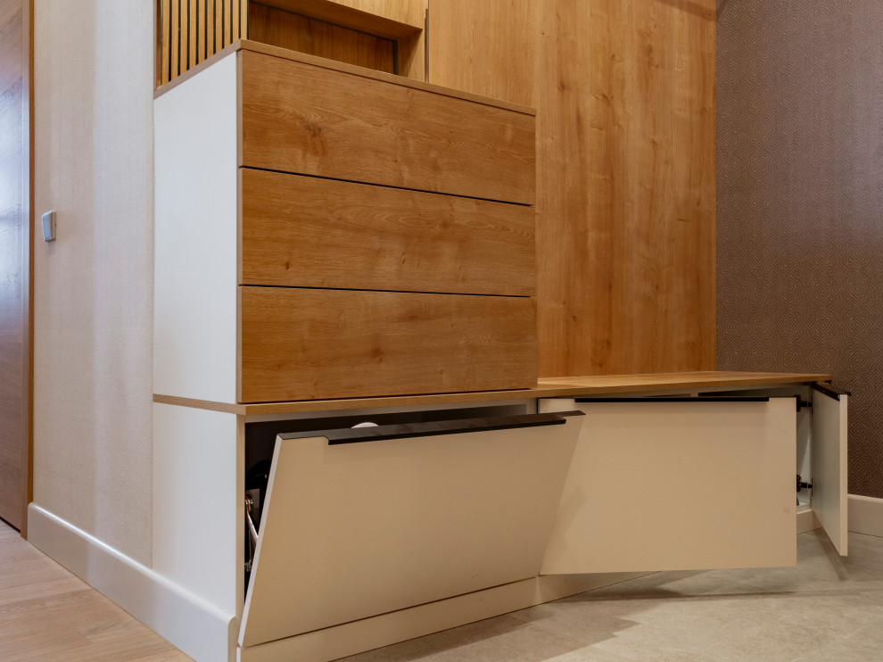 Оформление прихожей в современном стиле