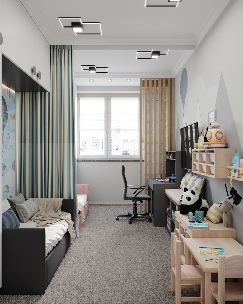 ЖК Сиреневый парк, 3 комнаты, 59 м²