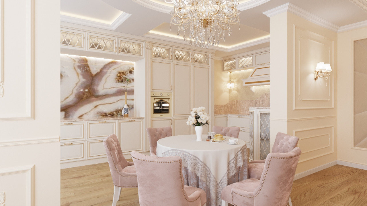 2020г. Квартира 250 м2 в ЖК "Эталон"