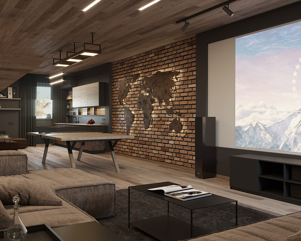 Обложка проекта: Таунхаус на озере Шарташ