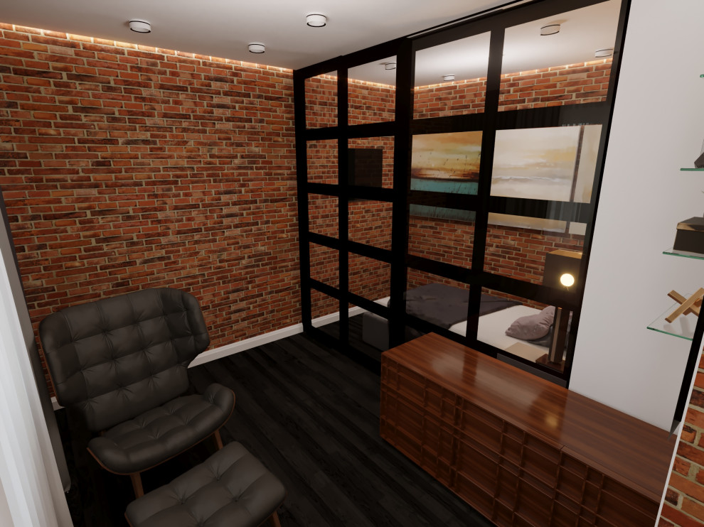 Обложка проекта: Дизайн проект квартиры студии