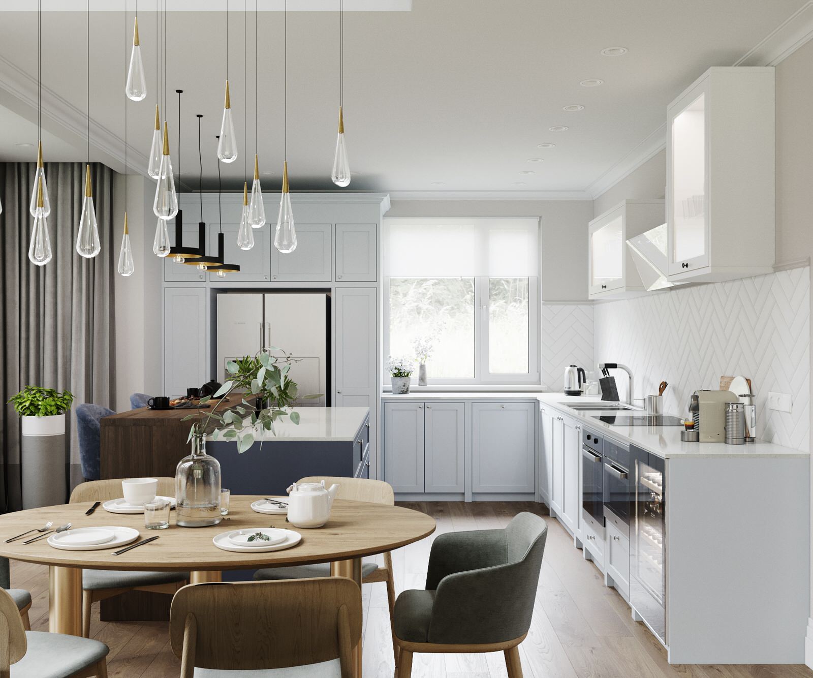 Обложка проекта: Family house | 140 кв. м | Проект загородного дома в стиле современная классика