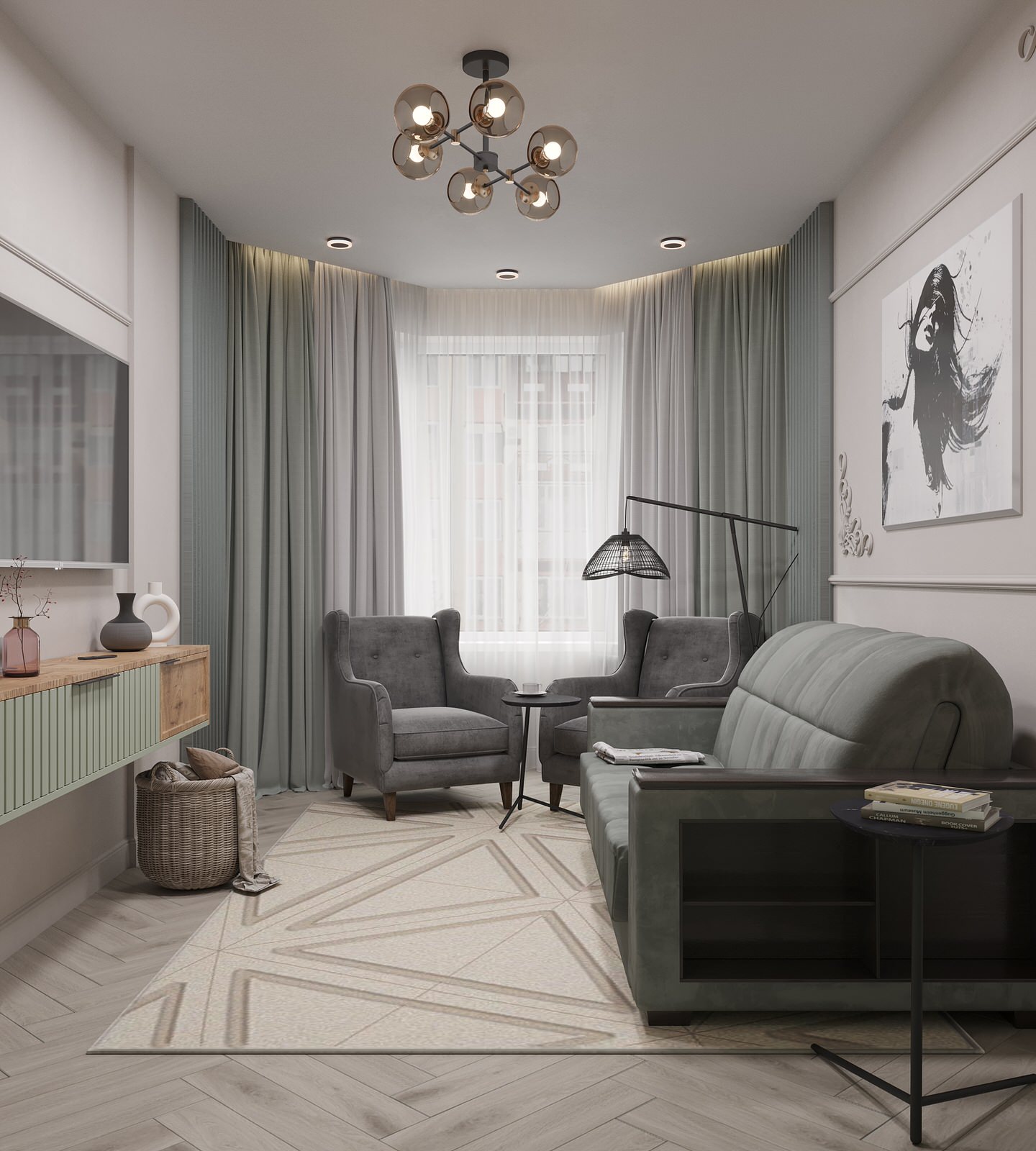 Однокомнатная квартира в ЖК Новое Купчино