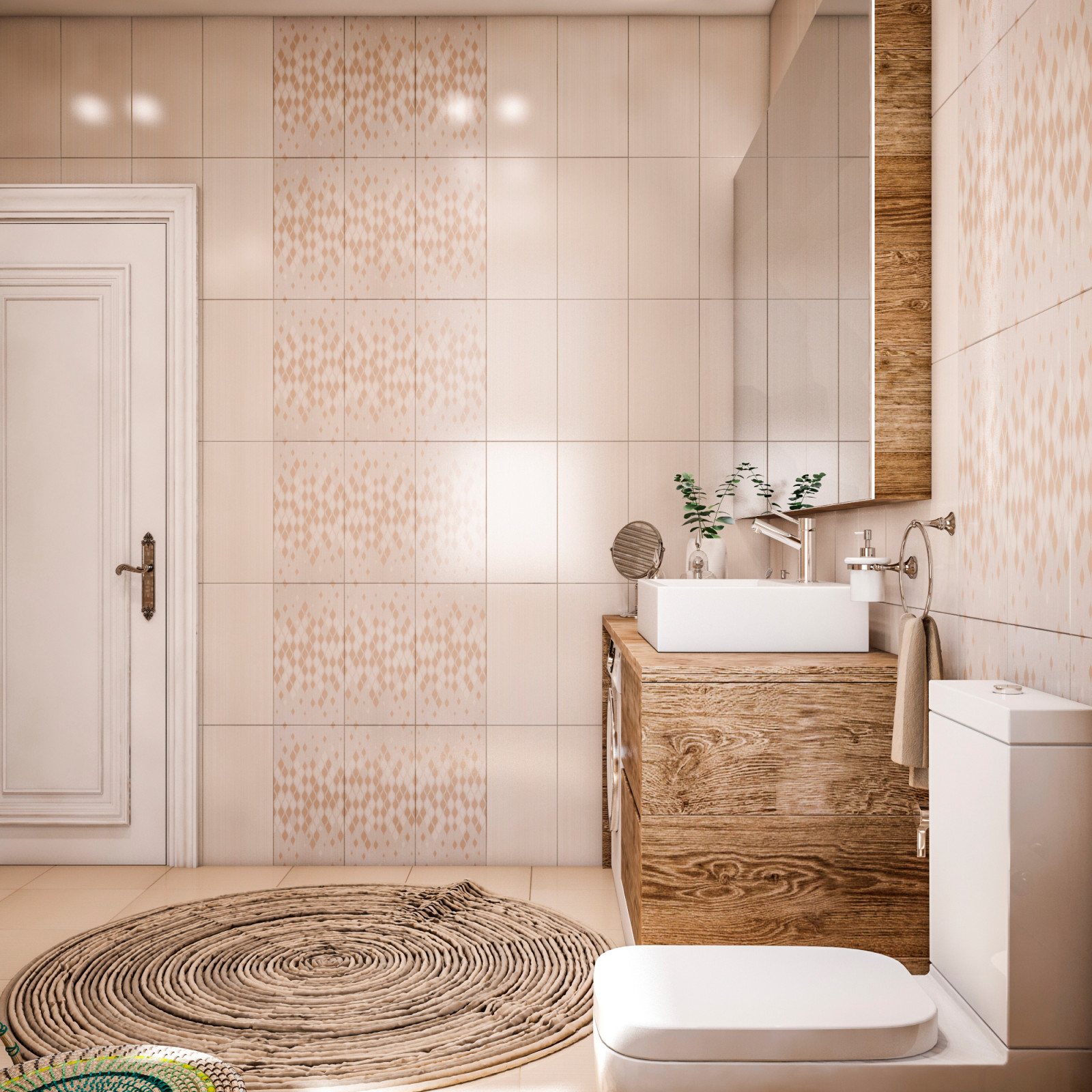 Интерьер частного дома в пос. Султан