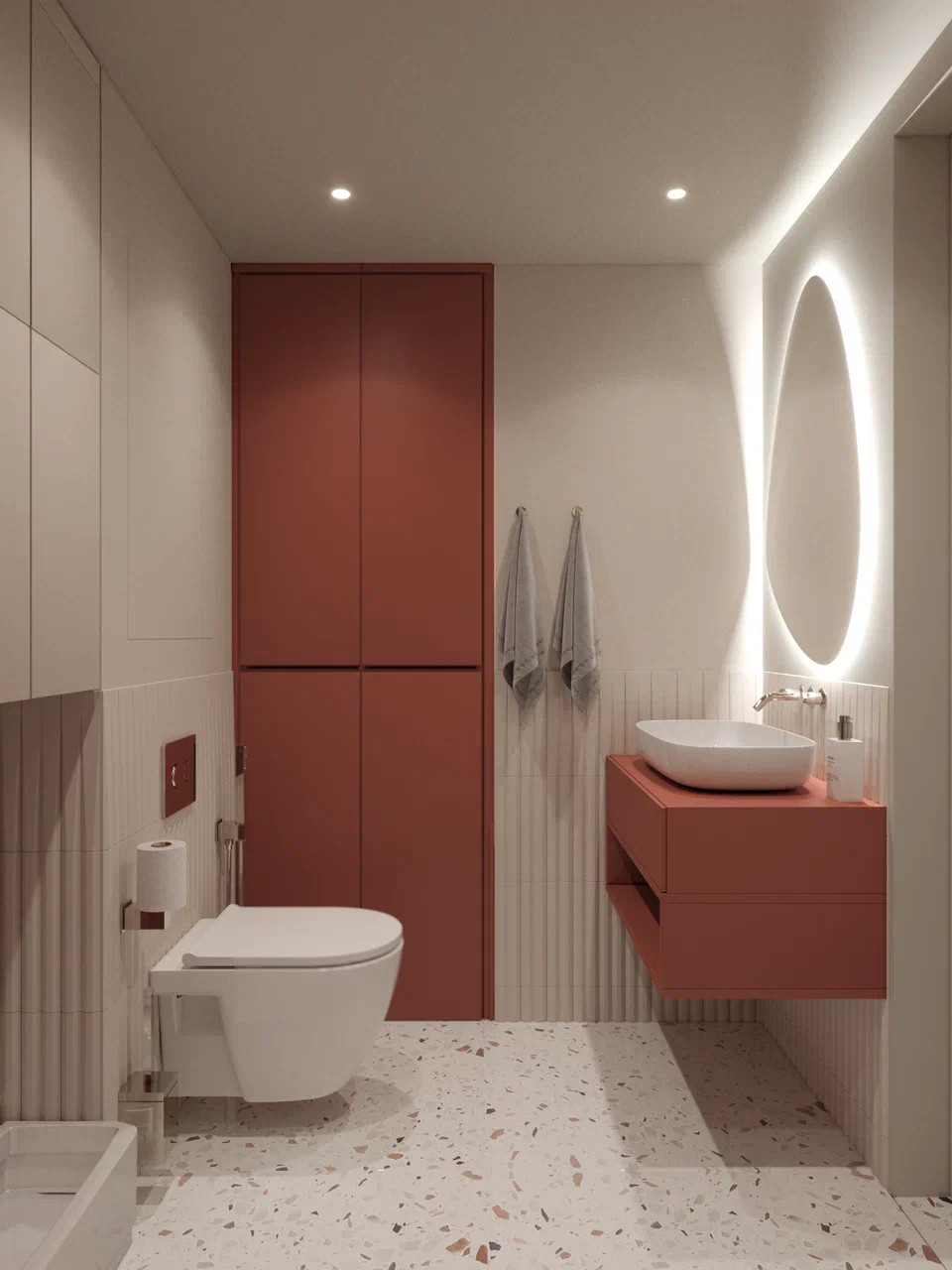 Проект двухуровневой квартиры ЖК Образцовый