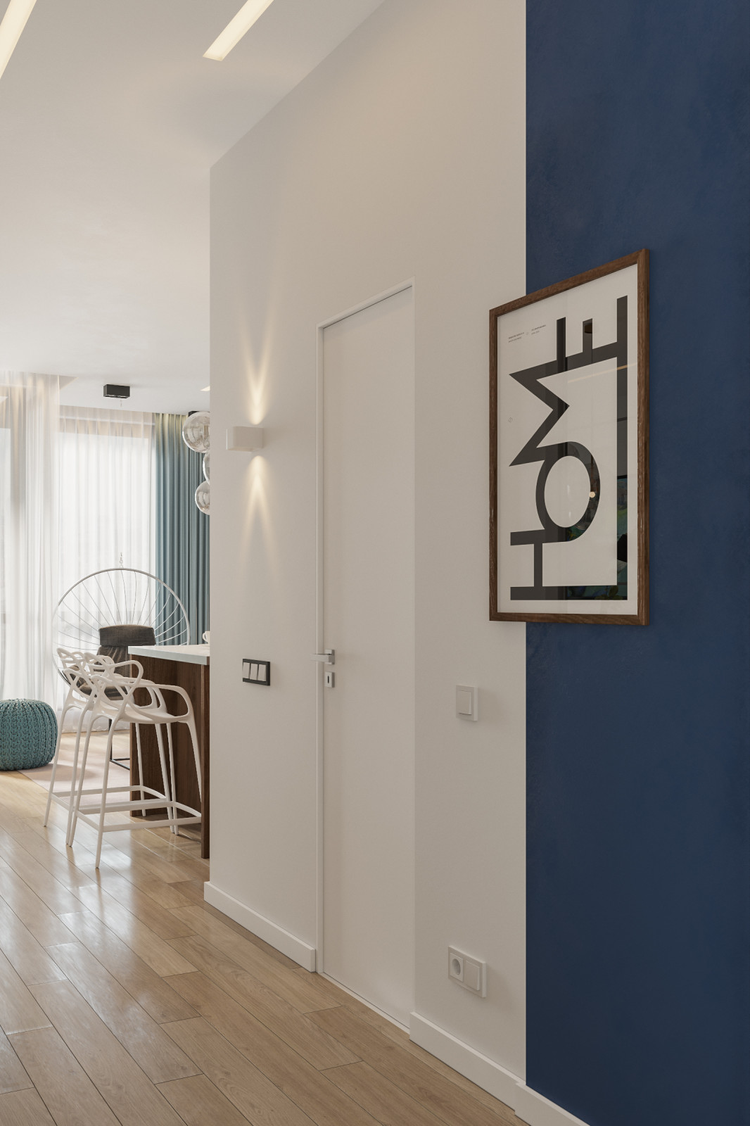 Обложка проекта: Дизайн квартиры ЖК Лайнер, 31 кв.м