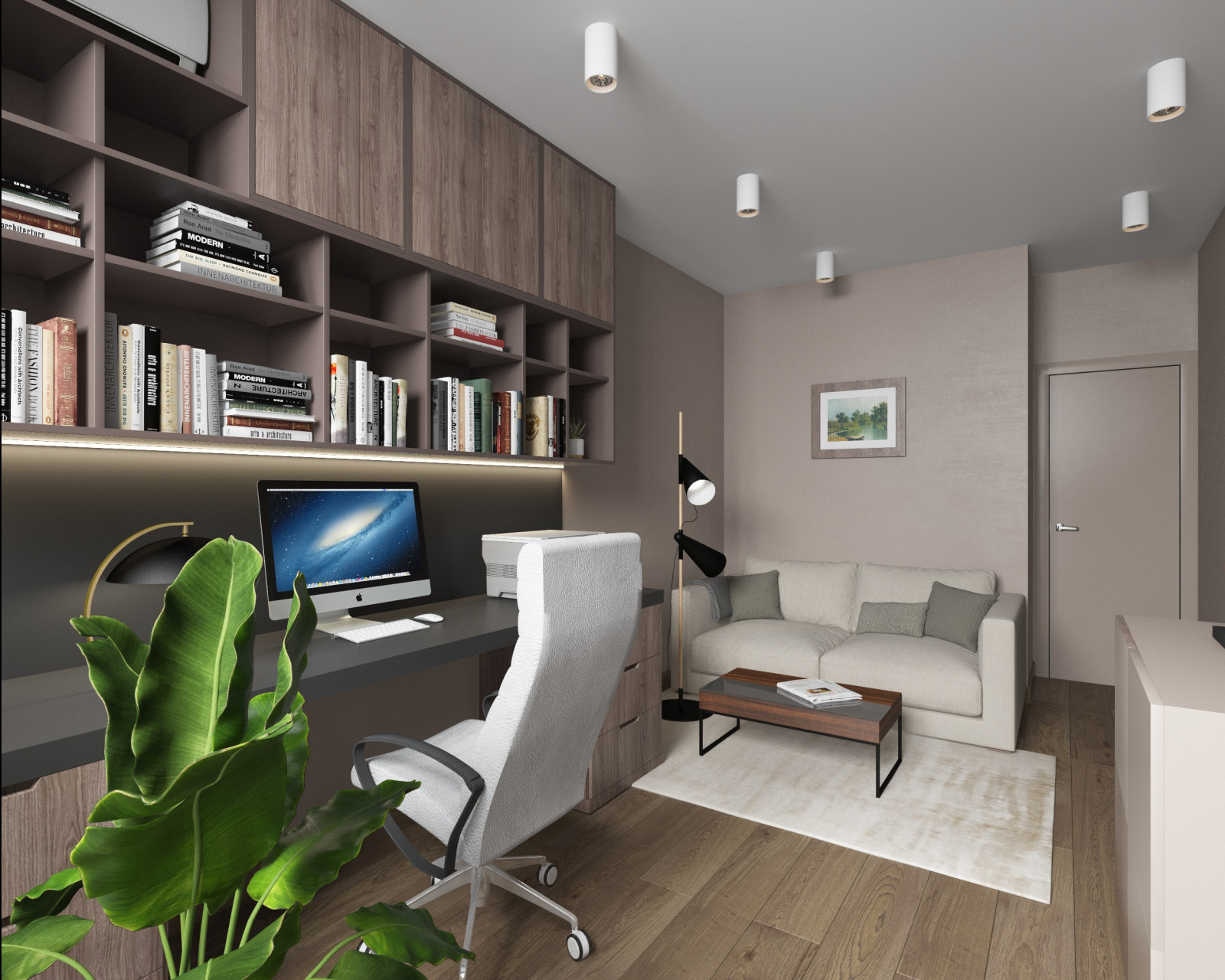 Проект квартиры в современном стиле