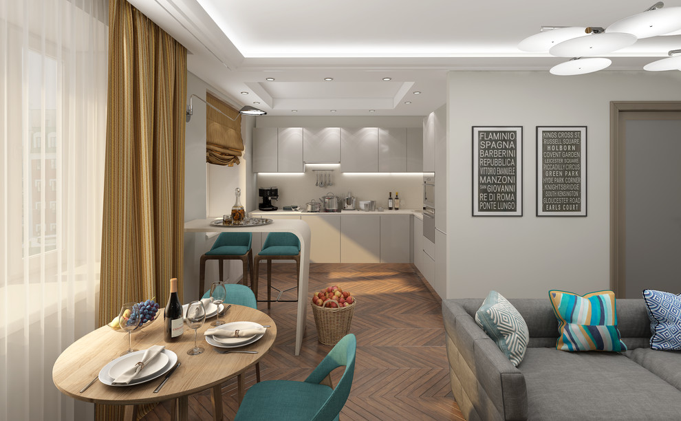 Квартира в стиле 60-70 г.