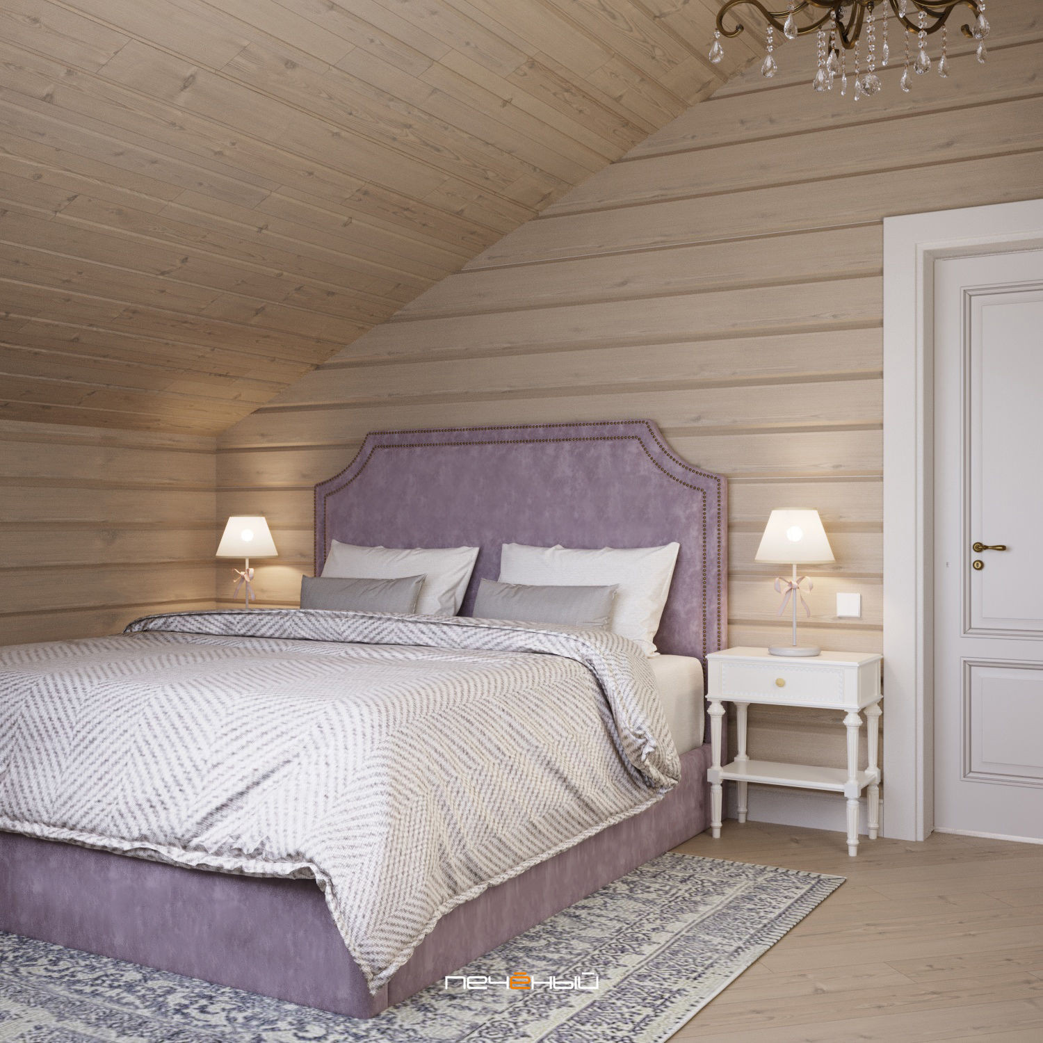 Дизайн интерьера загородного дома для большой семьи