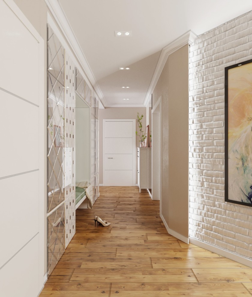 Дизайн проект в ЖК "120 Квартал" в экомини стиле