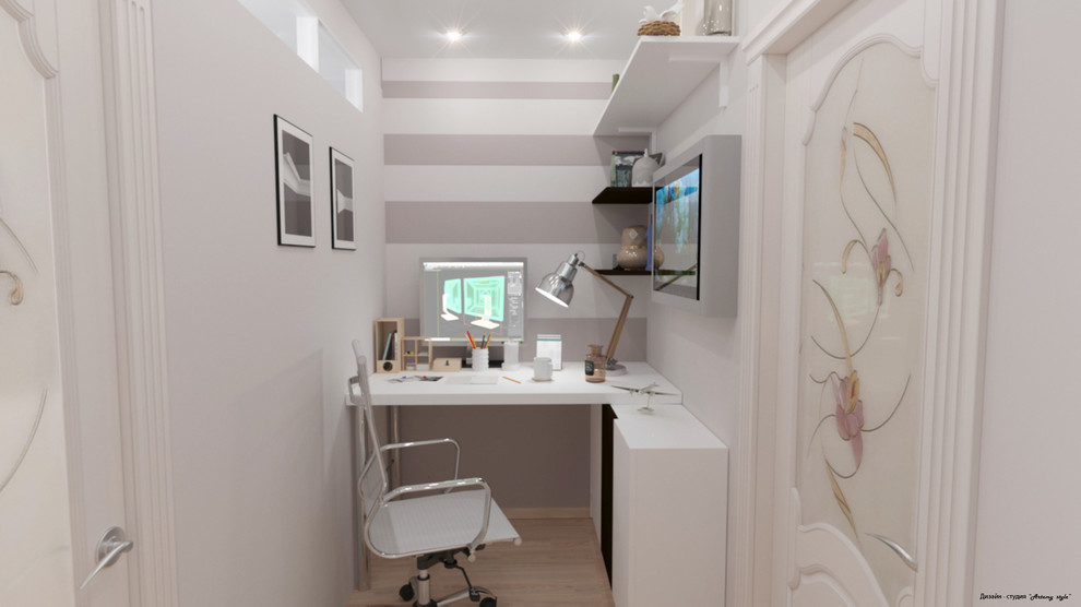 Детская и кабинет (перепланировка гостиной)