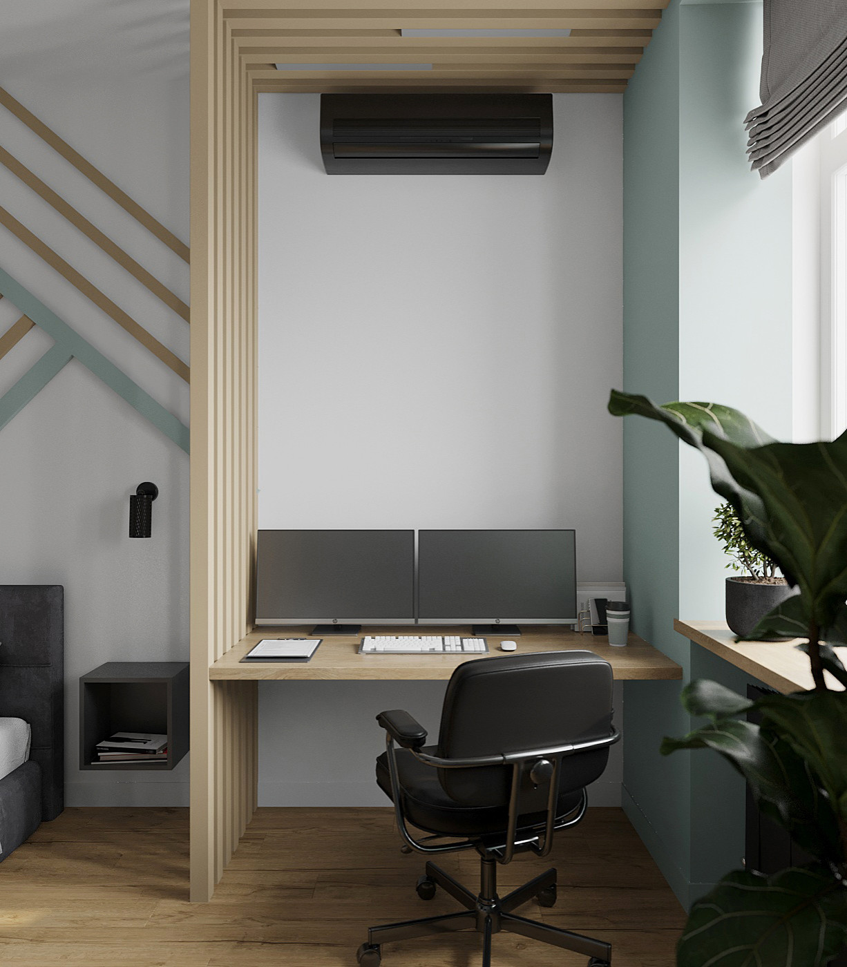 Барабаны и брутальный уют в сталинке