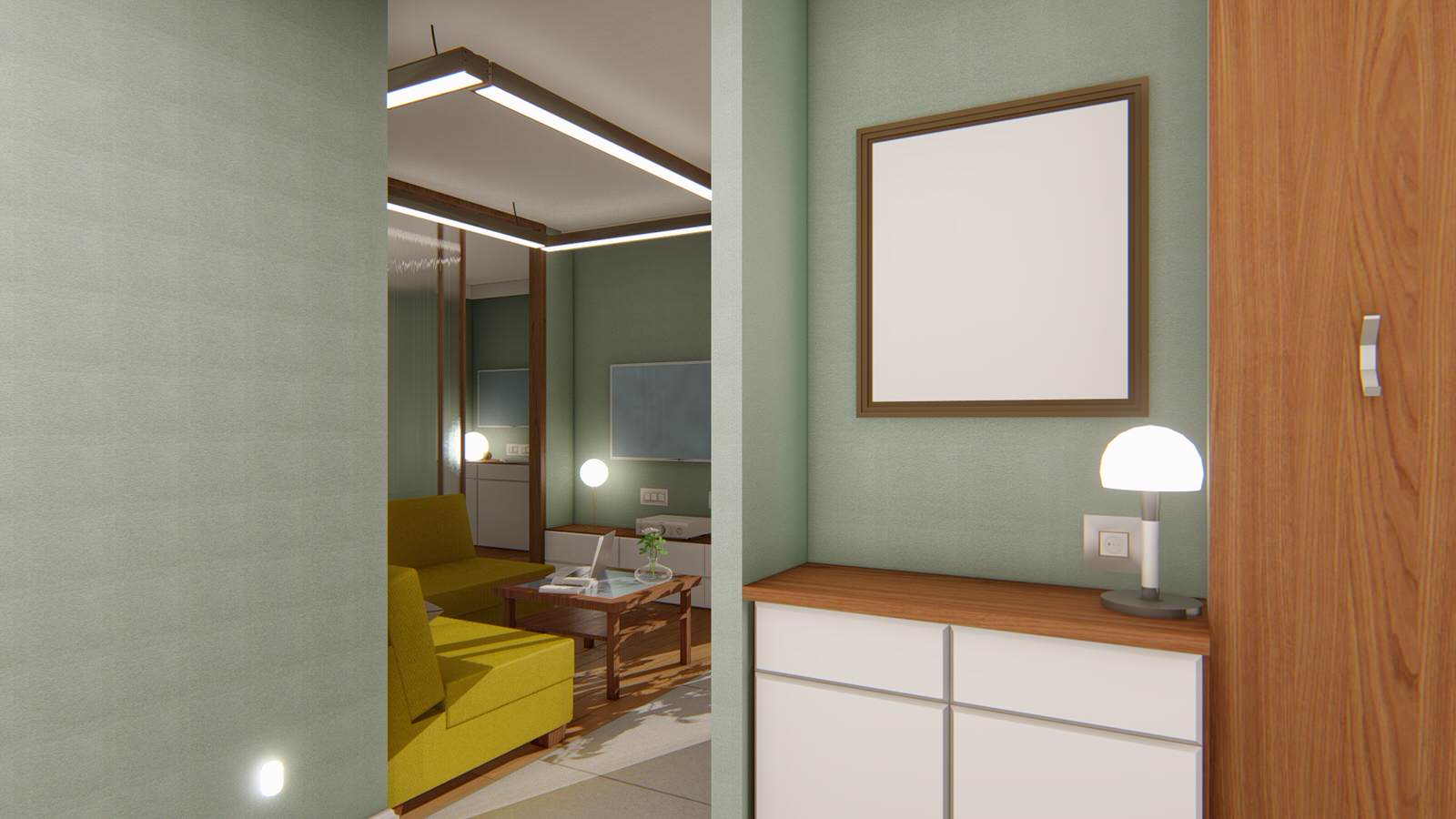 ЖК "Новый центр", 90 кв. м