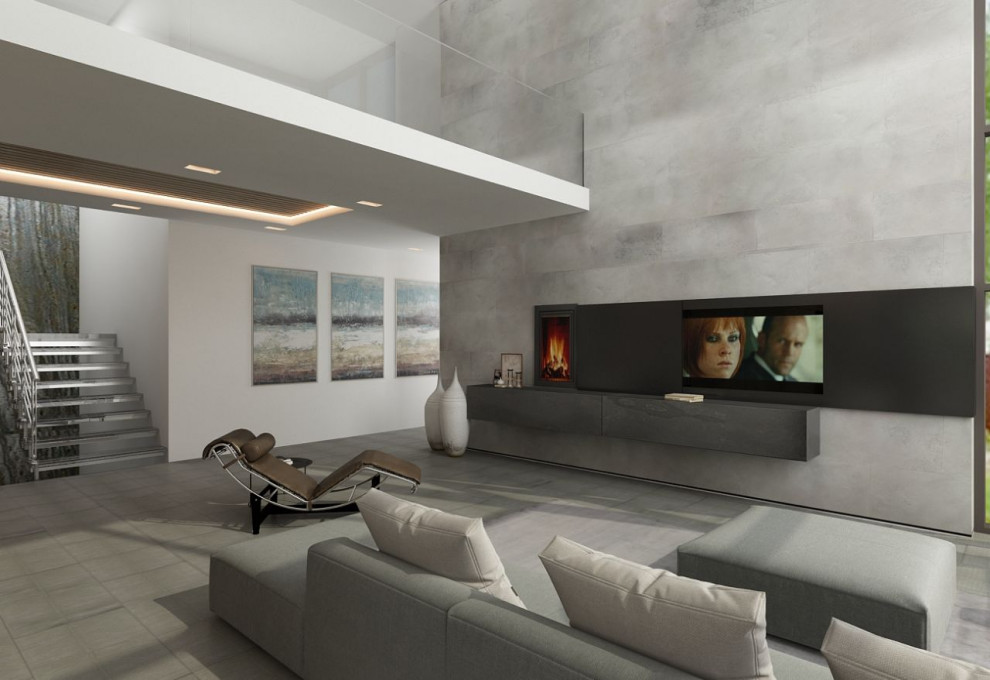 Обложка проекта: Дизайн проект интерьера загородного дома