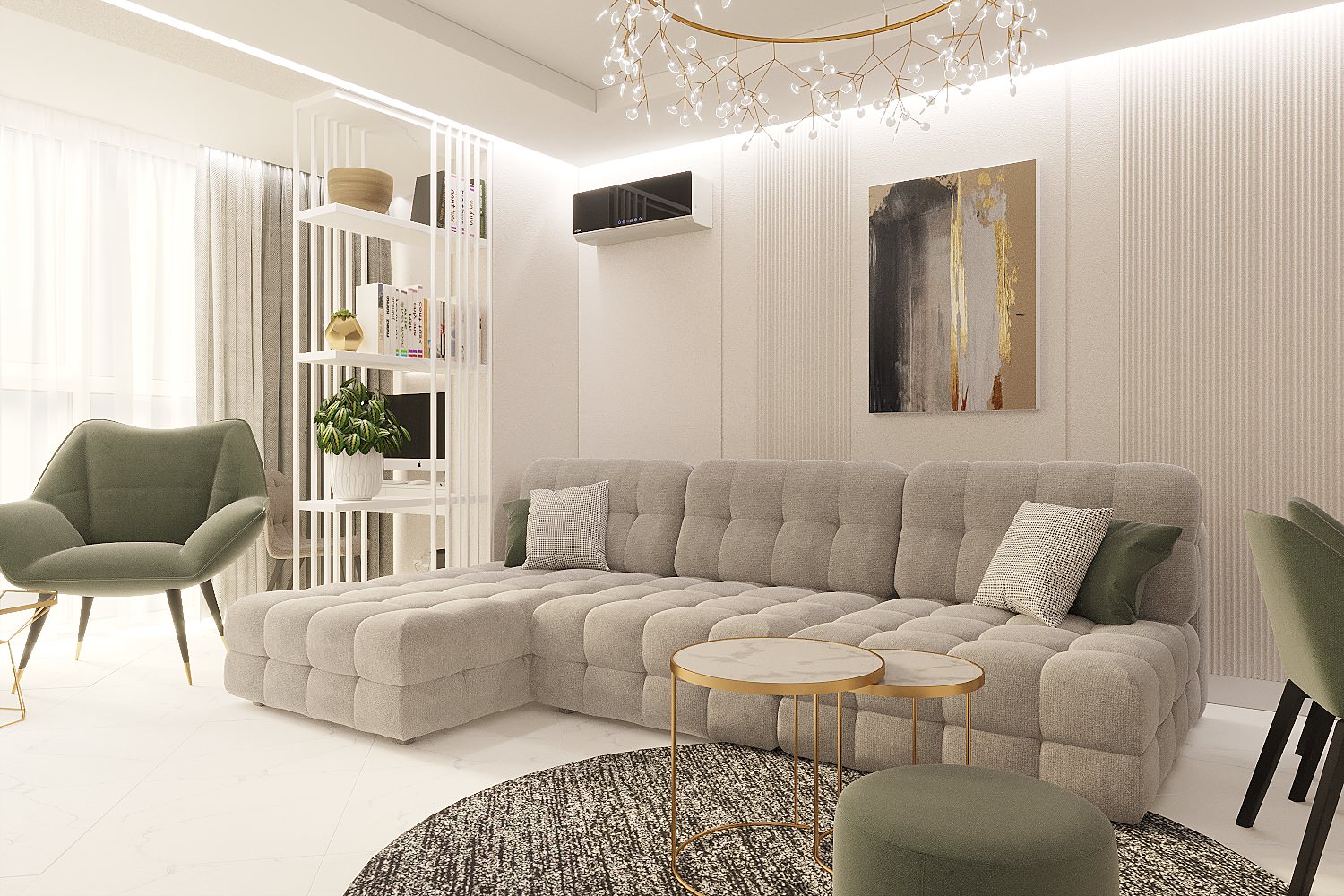 Обложка проекта: Дизайн двухкомнатной квартире в Квартале Энтузиастов