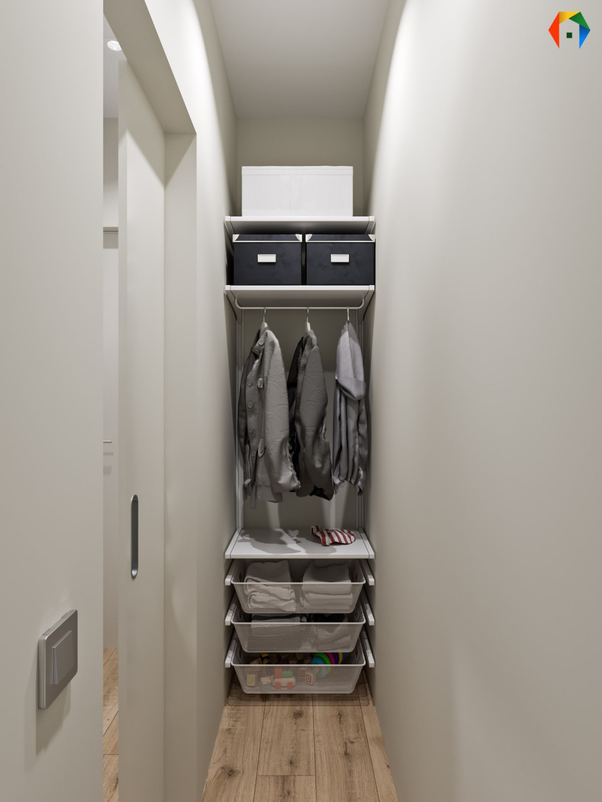 Москвичка. Дизайн для квартиры с солнечной прихожей