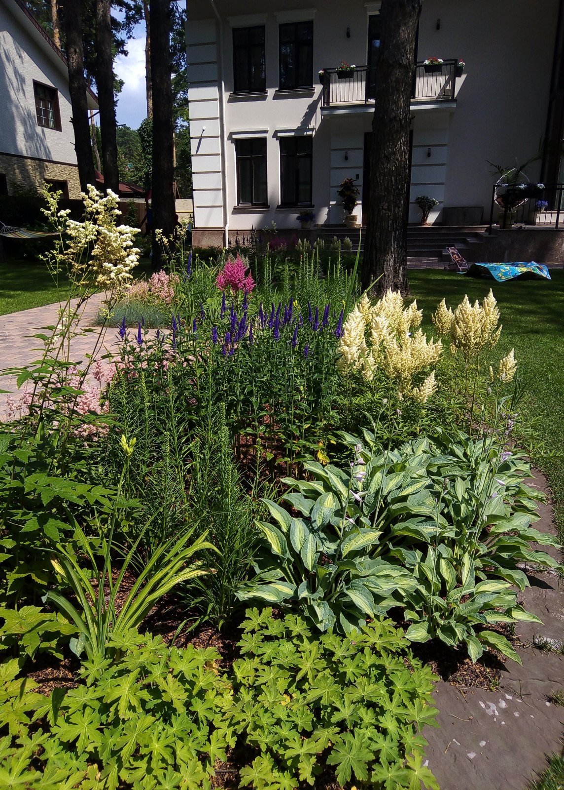 Цветники под пологом леса