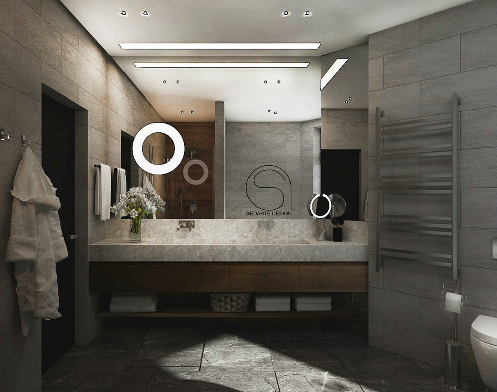 Санузел на втором этаже