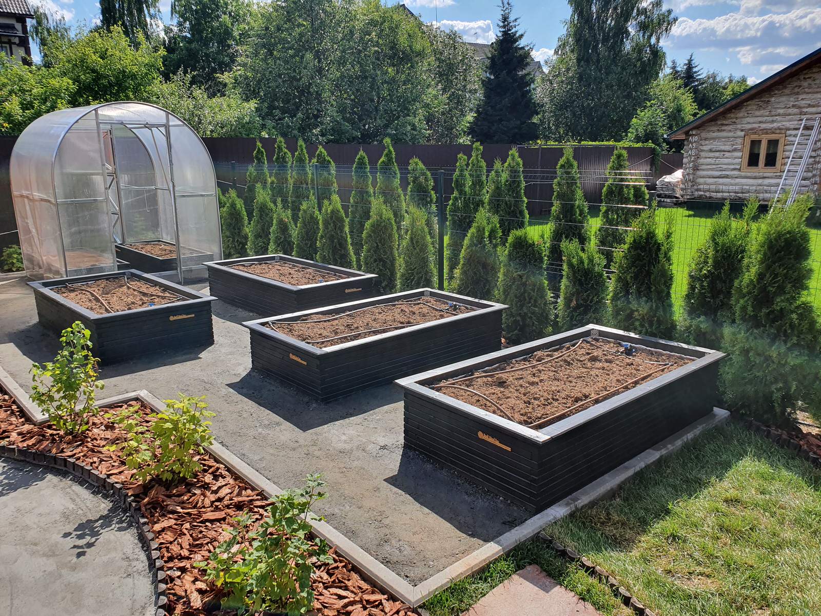 Обустройство приусадебного участка с нуля под ключ