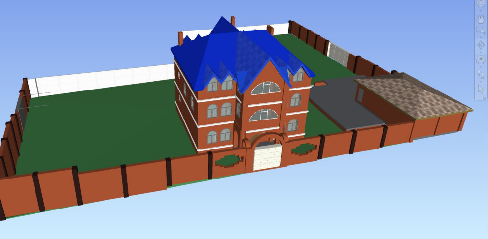 3D лазерное сканирование коттеджа в Самаре.