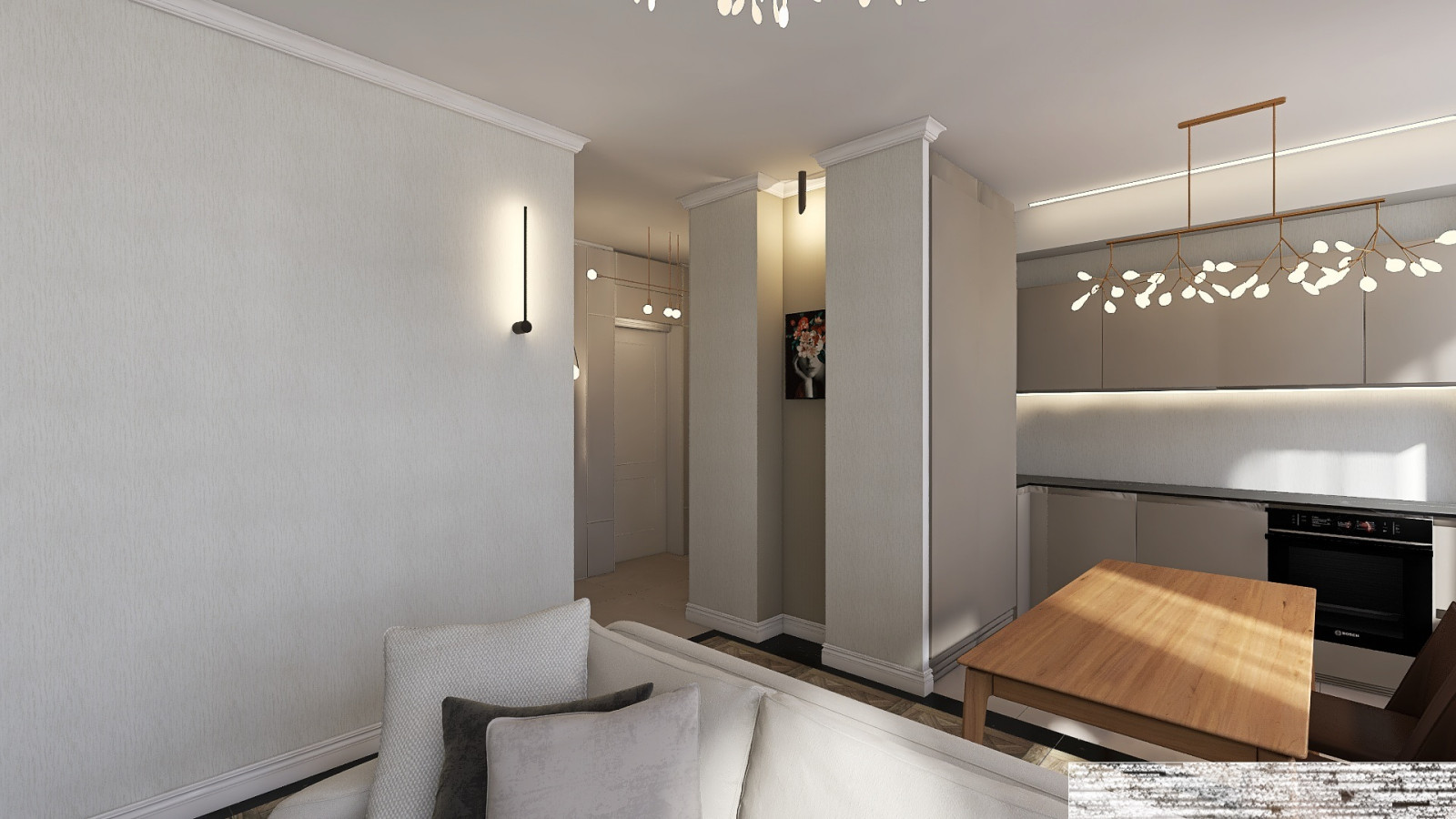 Подбор света в готовый интерьер