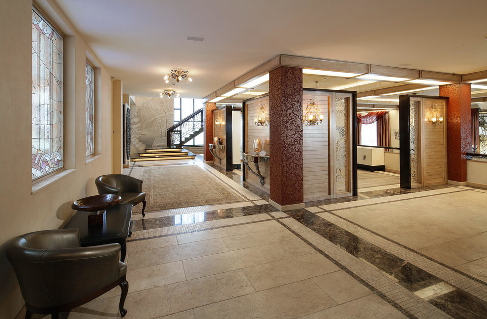 Дом в стиле неоклассика в коттеджном поселке Горки-6