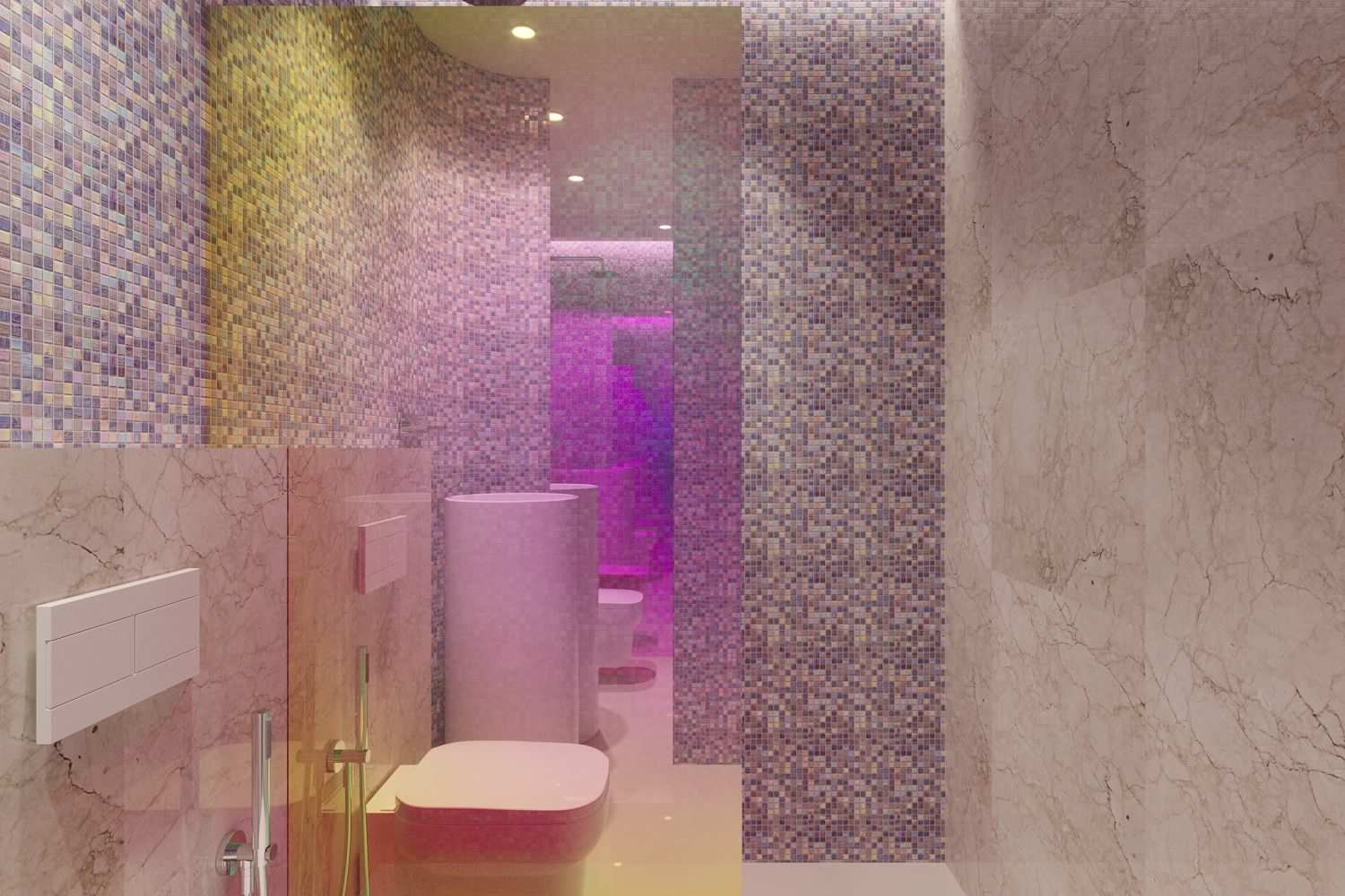 Penthouse Design In SOHO Tower, Paphos, Cyprus