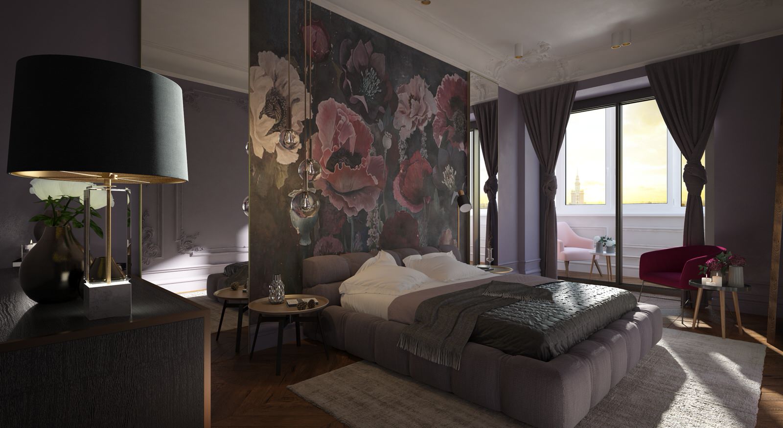 Обложка проекта: Концепция спальни