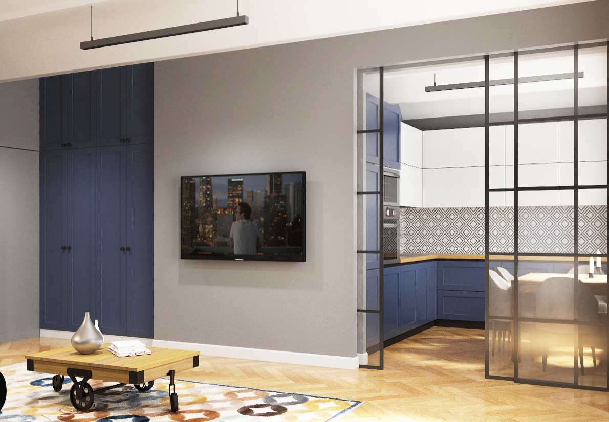 Обложка проекта: 2к квартира на Мойке