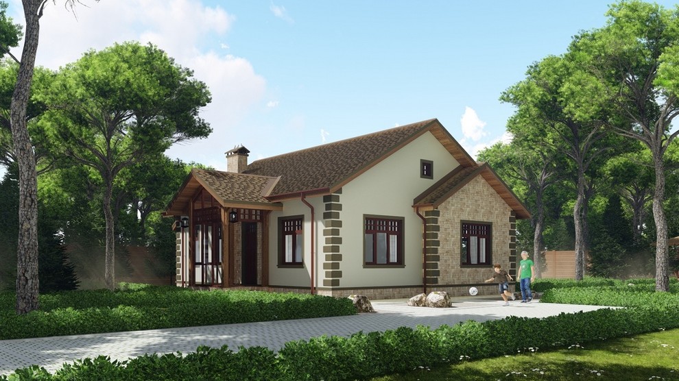 Главный фасад. Вид 2