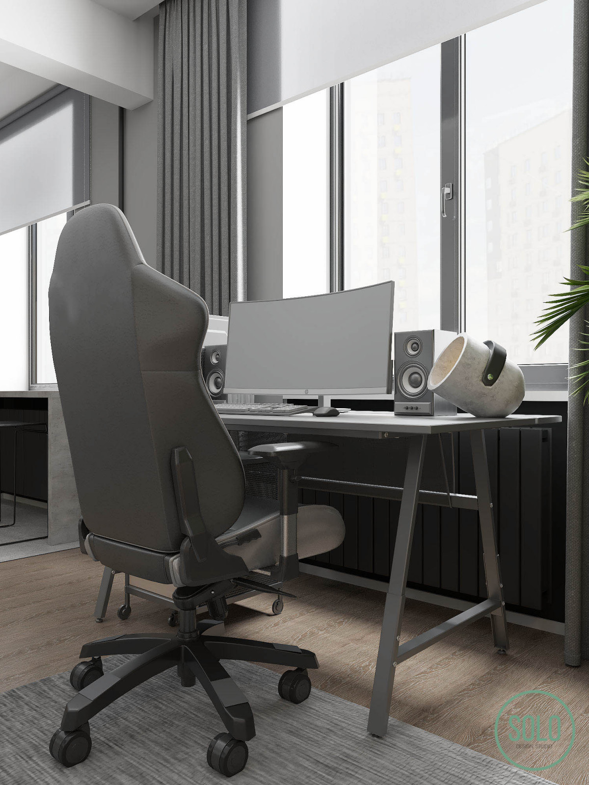 Серый минимализм