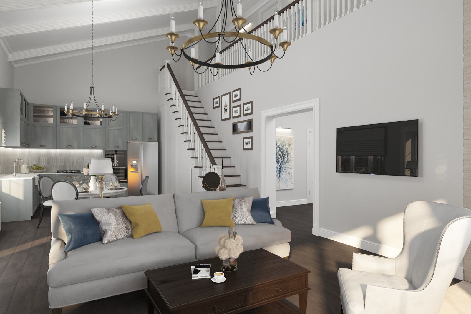 Частный дом в Американском стиле