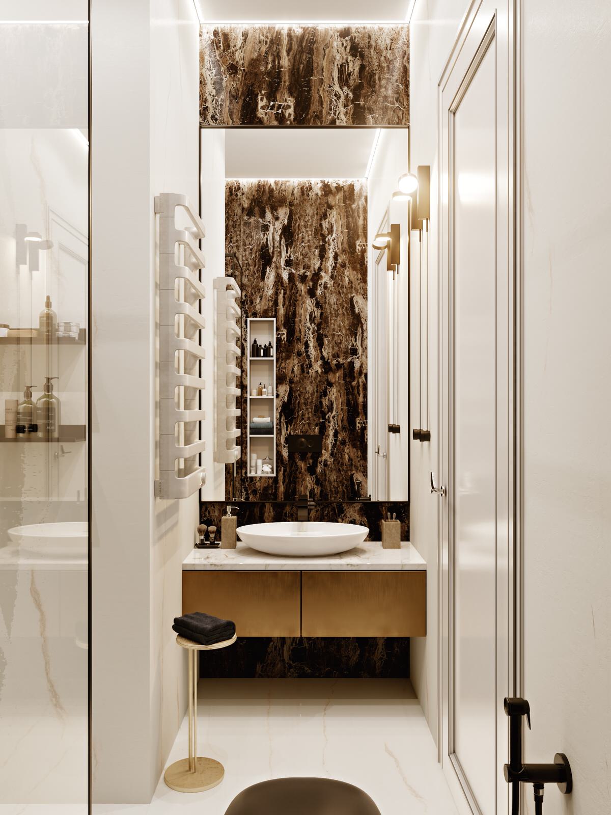 Интерьер квартиры в ЖК Символ 100м2