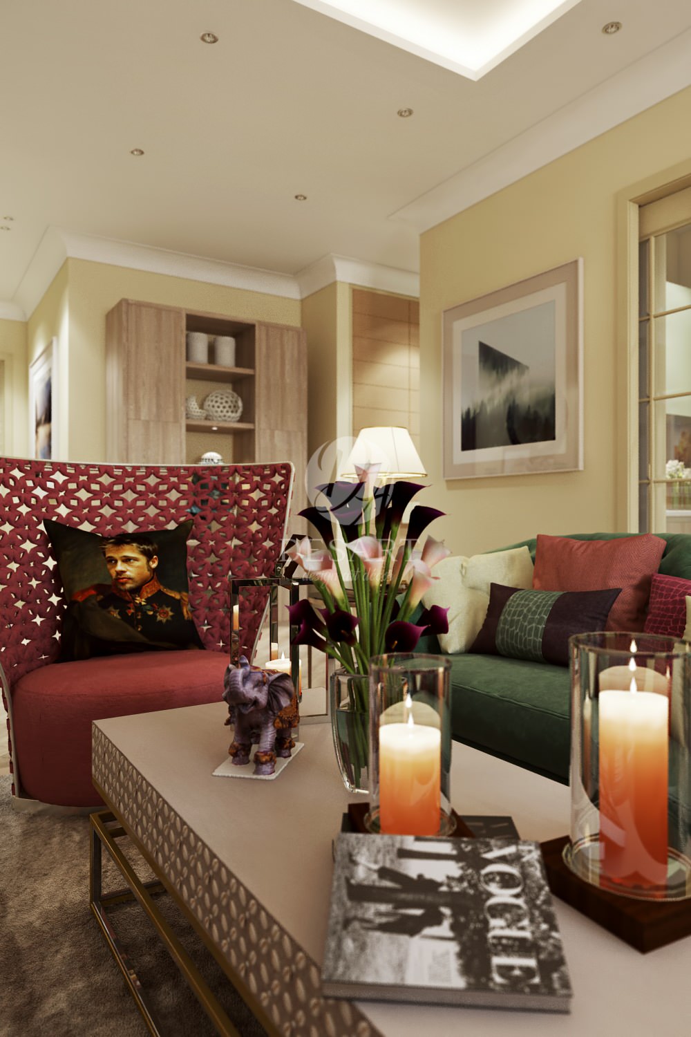 Обложка проекта: . БАУМАНСКАЯ. КУХНЯ-ГОСТИНАЯ-СТОЛОВАЯ