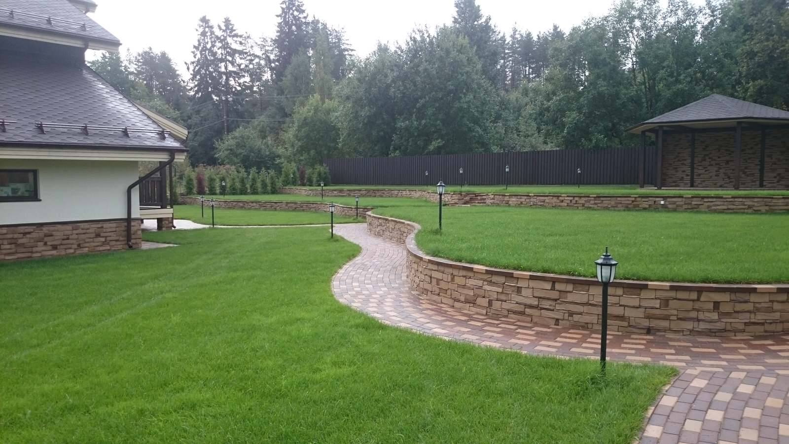 Комбинированный дом в Коробицыно