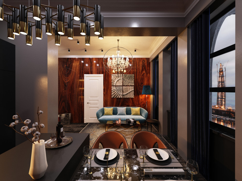 Дизайн проект однокомнатной квартиры в ЖК "Esper Club"