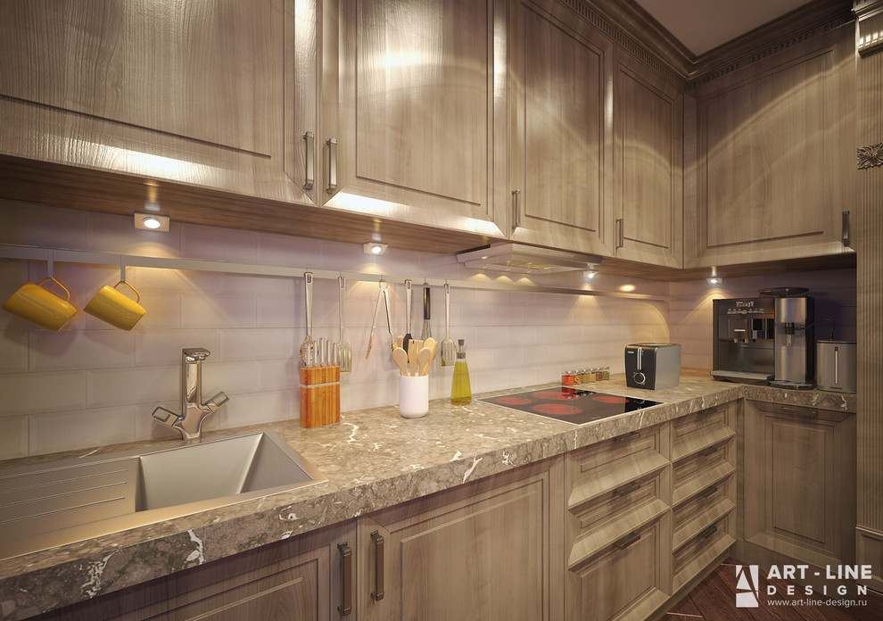 Трехкомнатная квартира в стиле "Легкая классика".