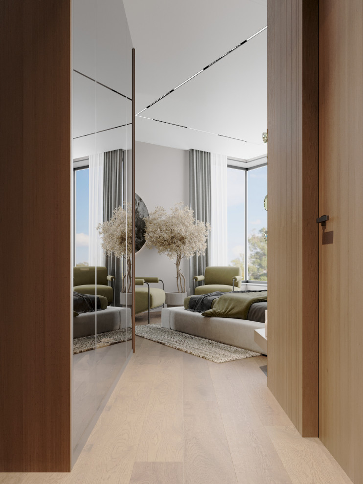 Обложка проекта: Загорожный Дом Мастер спальня