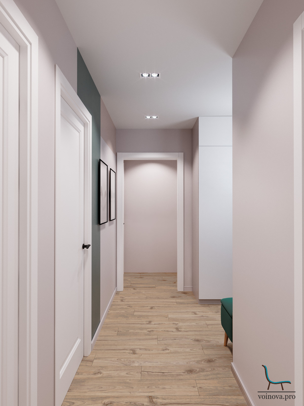 Квартира в "стиле колор-блок"