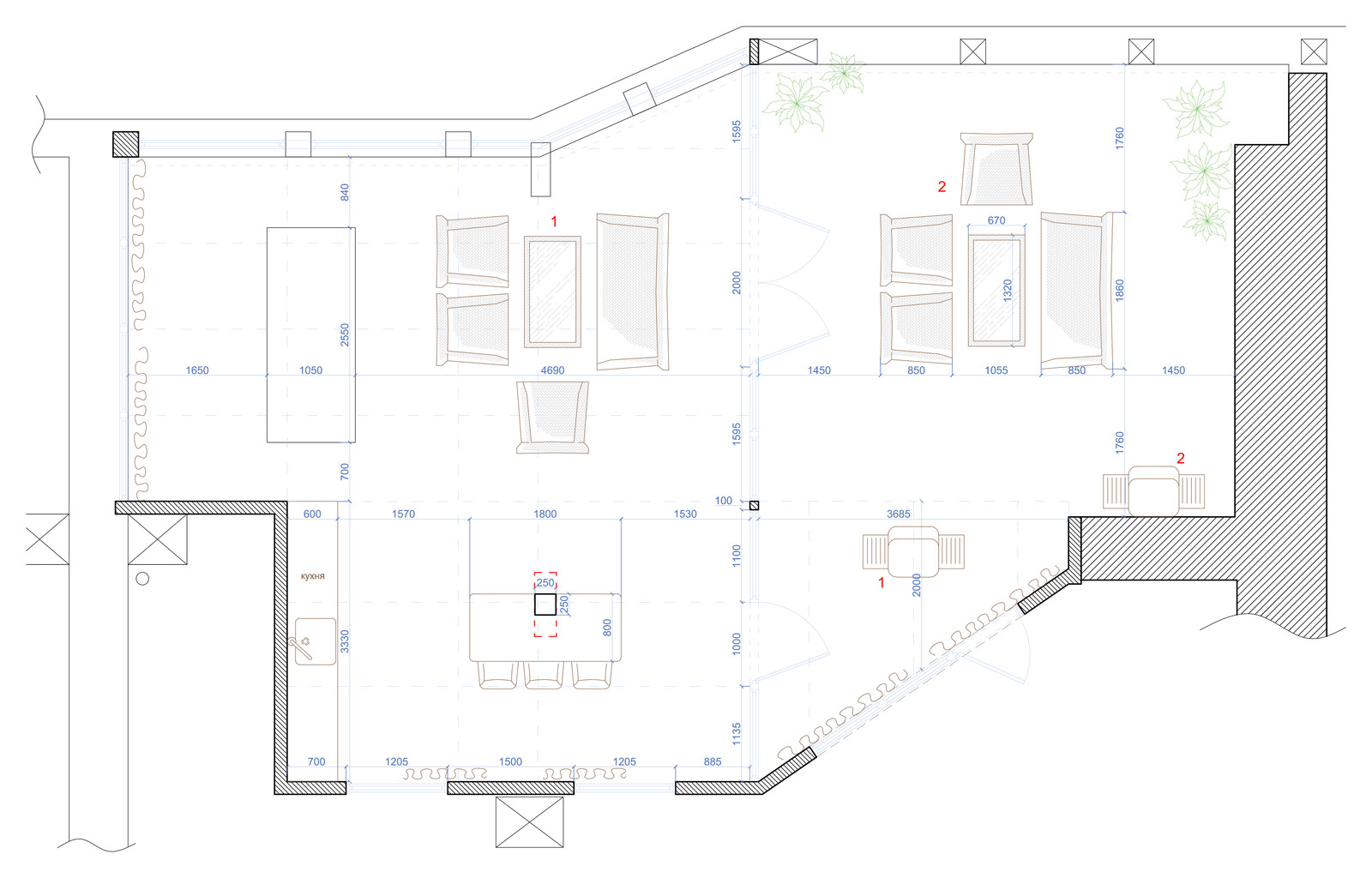 Обложка проекта: Квартира с выходом на крышу