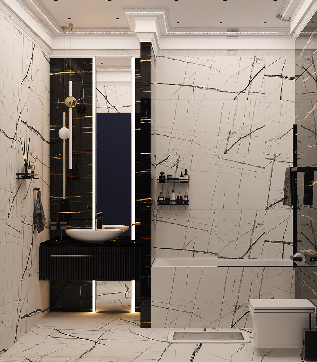 Обложка проекта: Между чёрным и белым