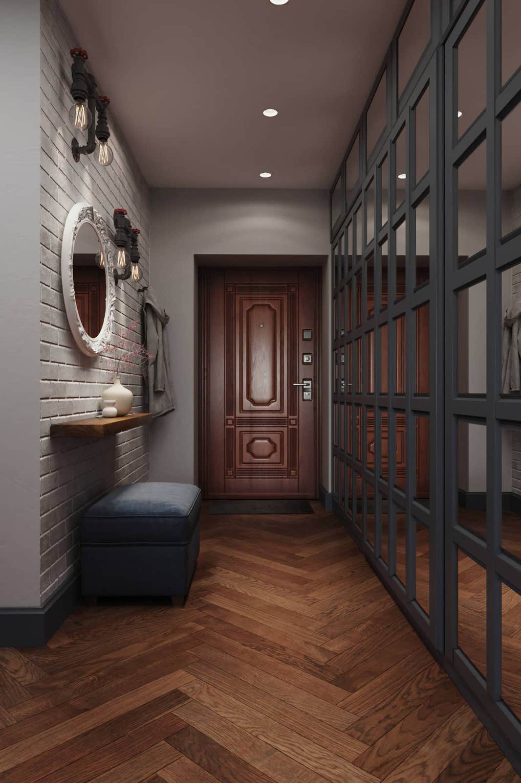 Дизайн и ремонт квартиры в КП «Новогорск» — Единство противоположностей