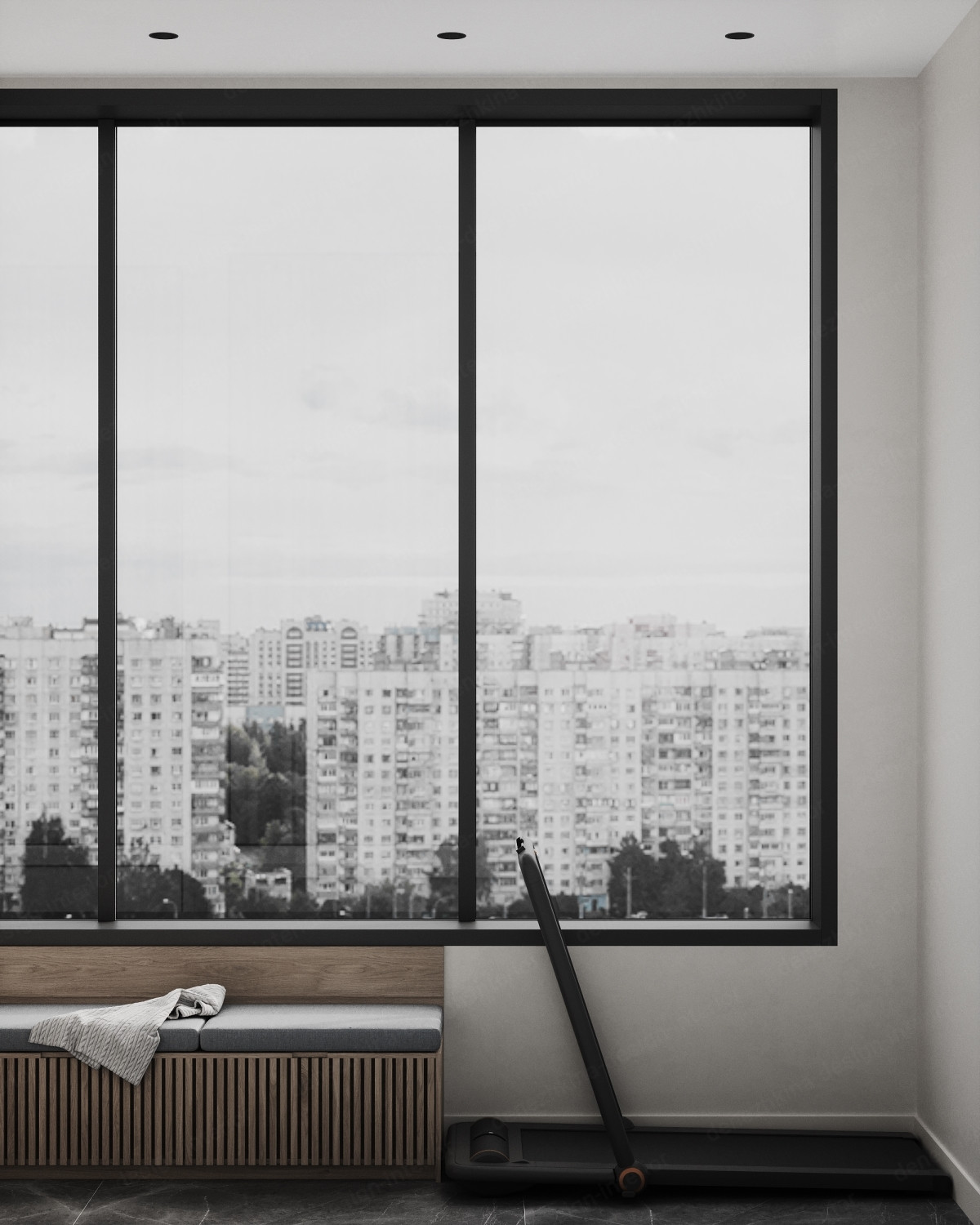 Дизайн проект 3 комнатной квартиры - ЖК Резиденция Архитекторов