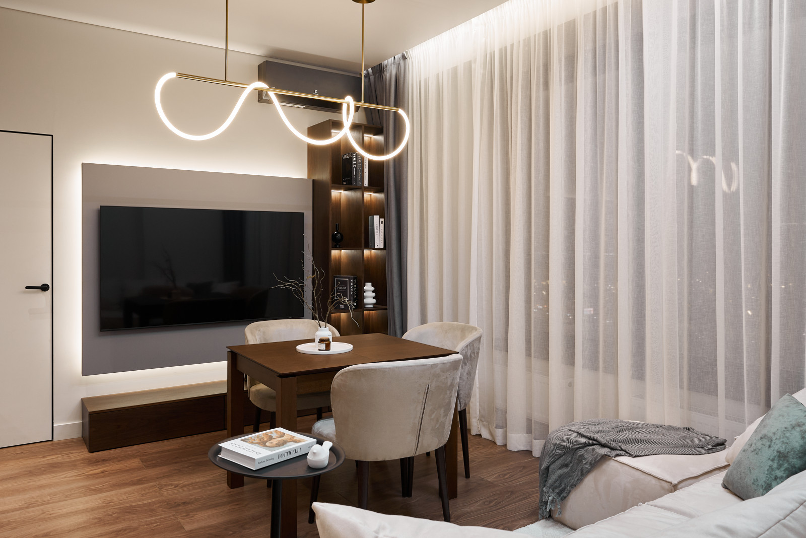 Евро 3к квартира в ЖК «Match Point»