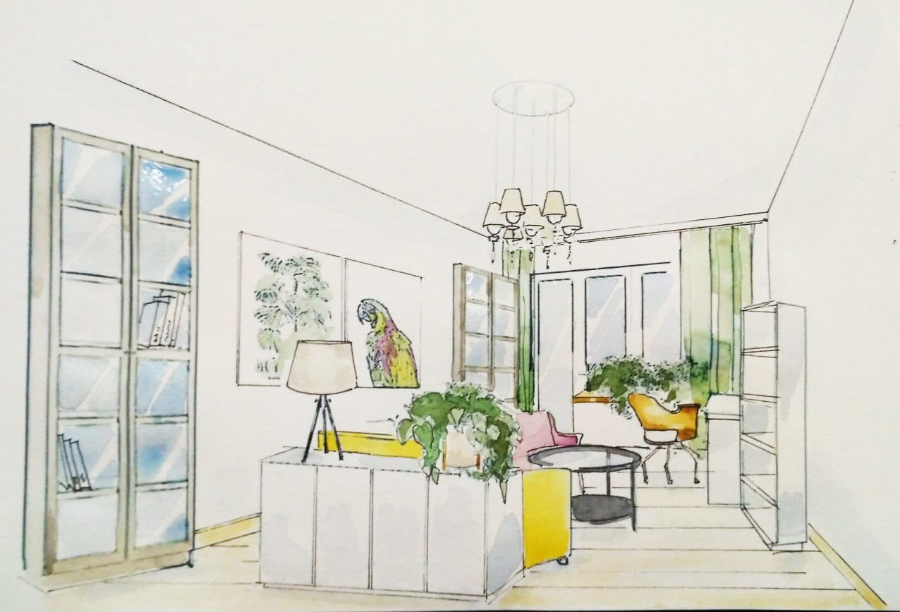 Обложка проекта: квартира на ВДНХ