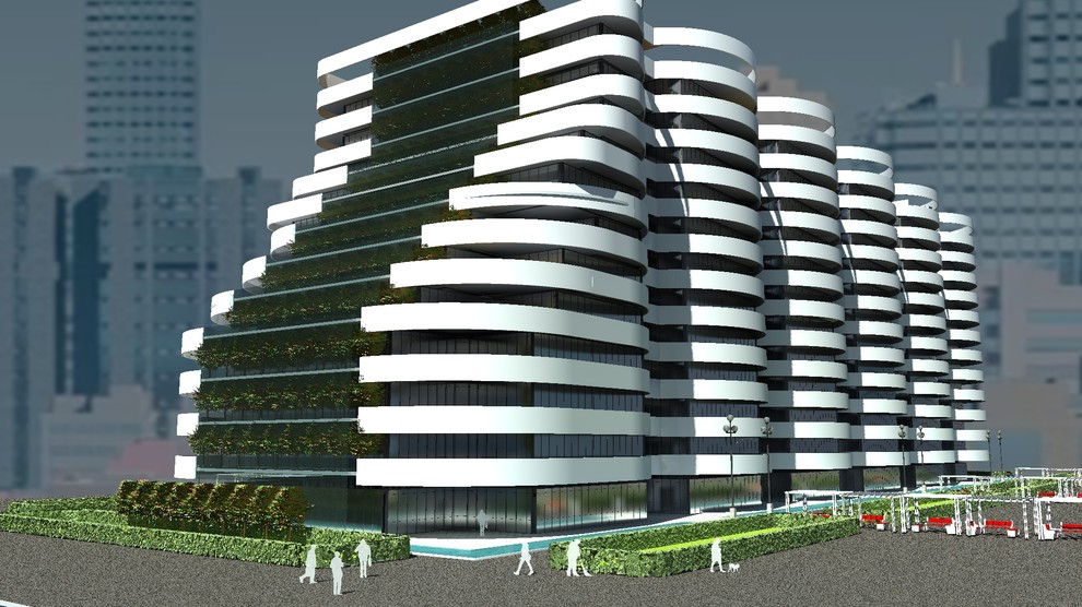 дом с водопадом для Ташкента,  на тендер в "Ташкент-Сити"