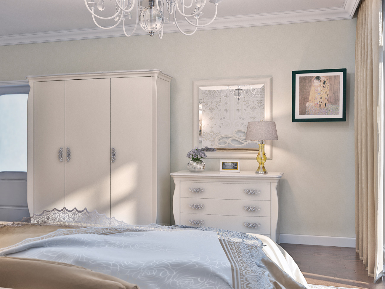 INTERIOR DESIGN OF THE APRATMENT IN APPLE CITY