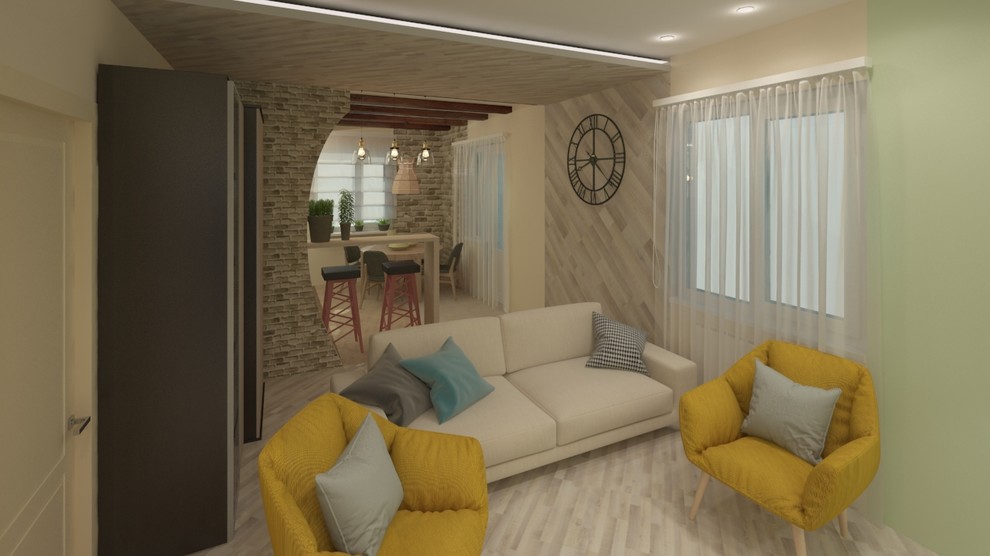 Трехкомнатная квартира для семьи с двумя детьми