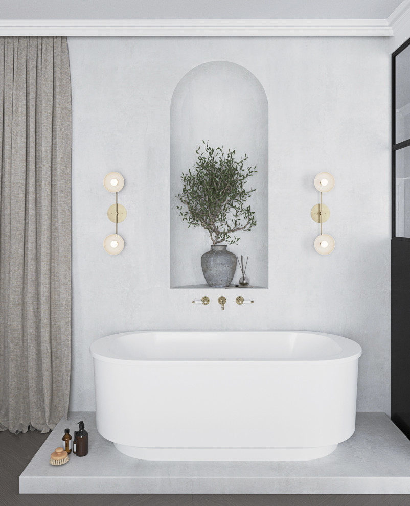 Дизайн квартиры под сдачу на Красной Поляне 50 кв.м.