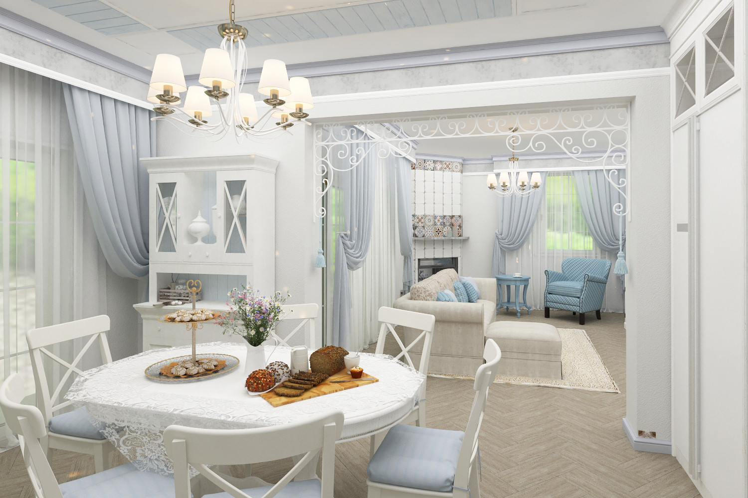 Частный интерьер "Добротный"